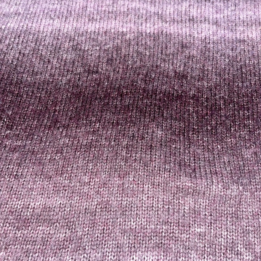 Simply Vera Vera Wang Ombre Plum Turtleneck Sweater - Picture 5 of 5